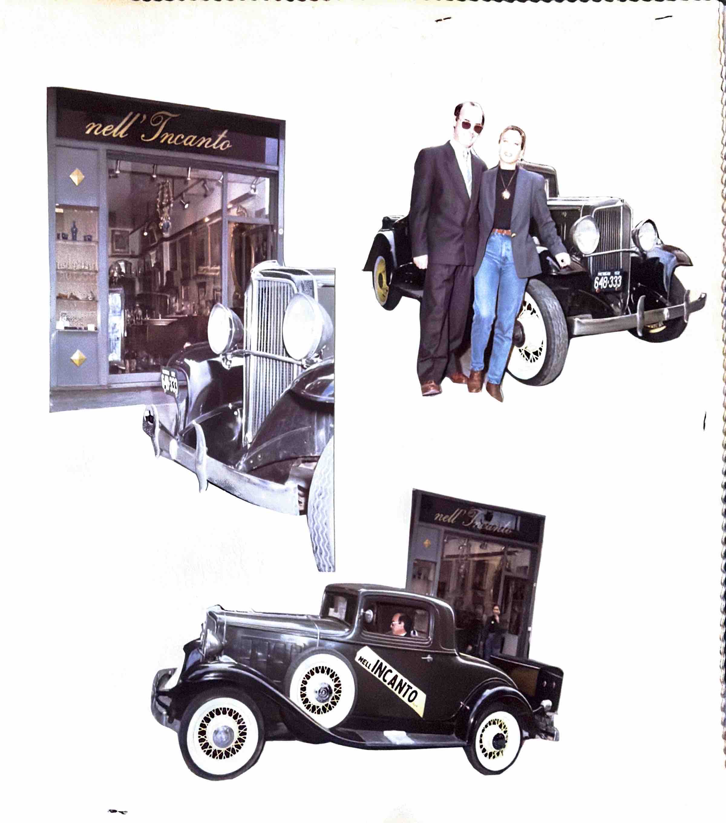 Automobili d’epoca e memoria della galleria