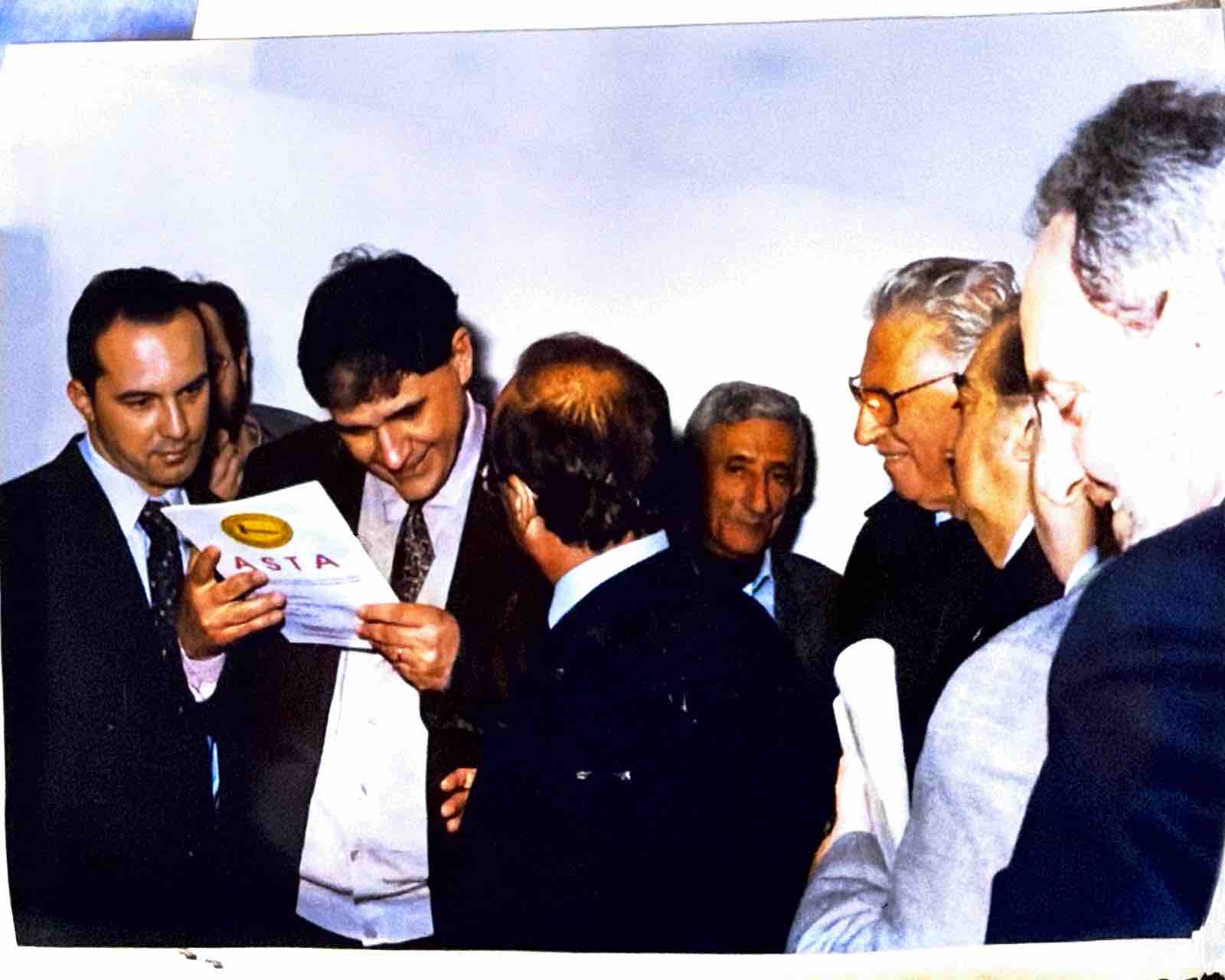 Una consegna durante un evento