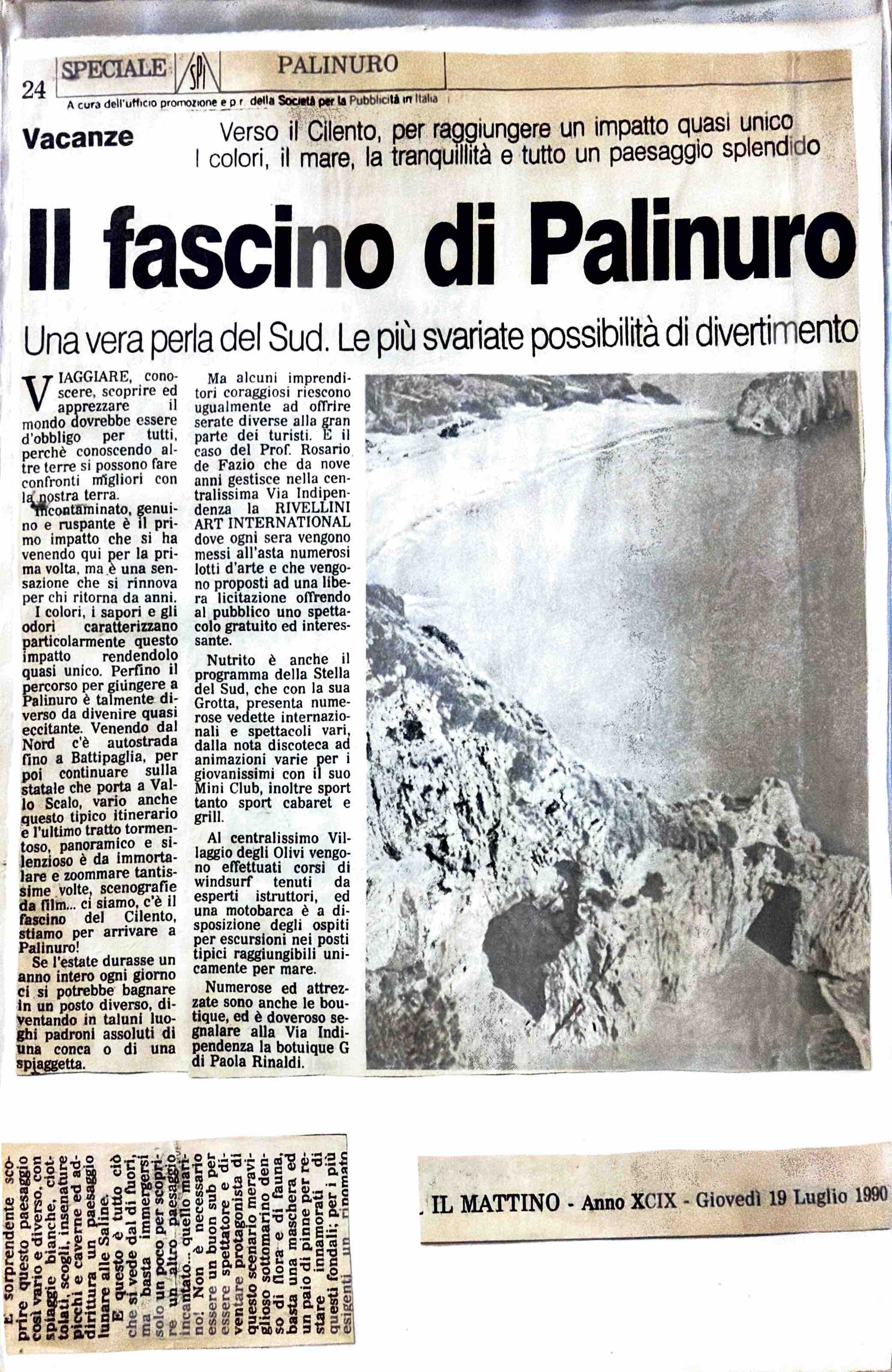 Il fascino di Palinuro