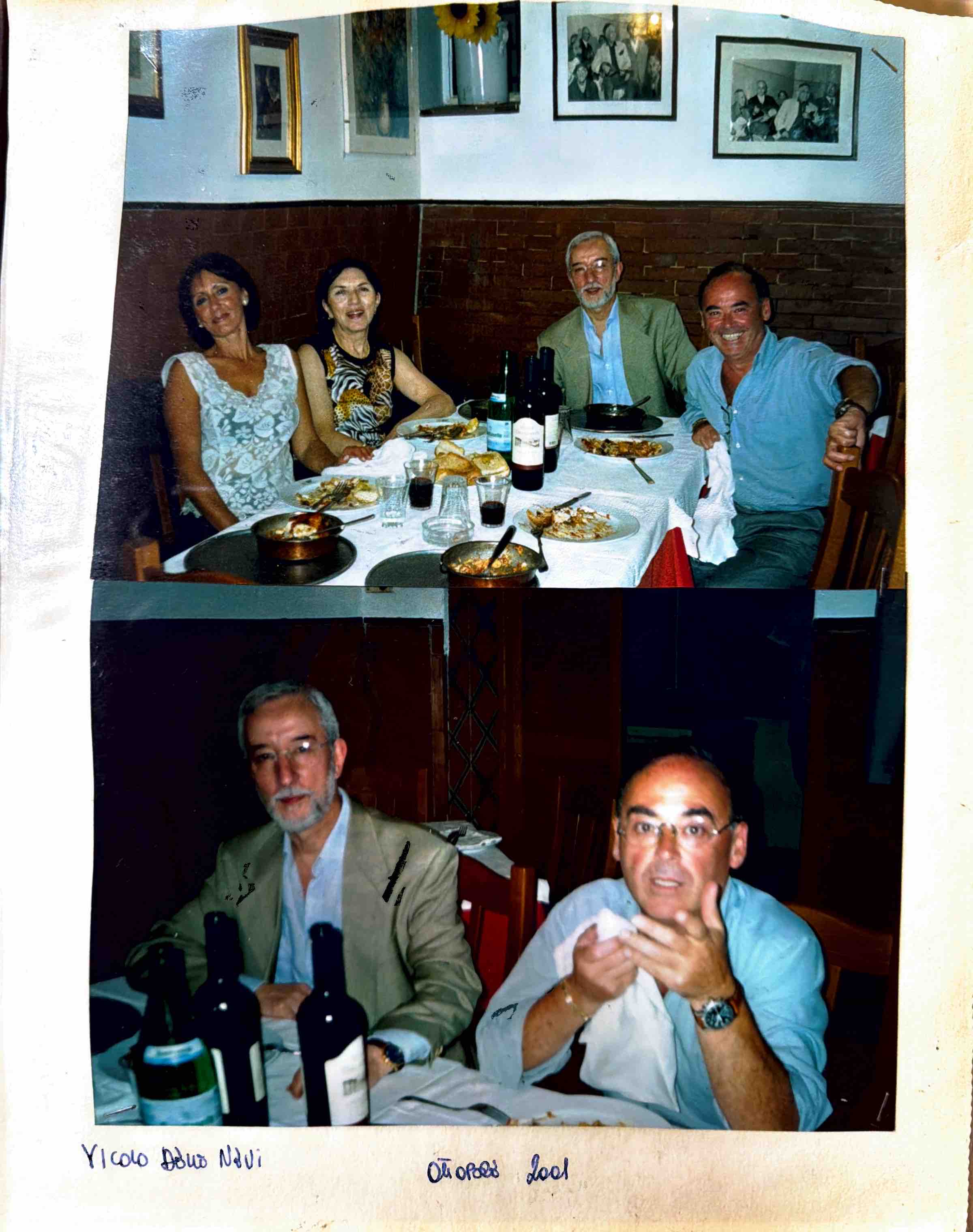 Palinuro, tavola conviviale