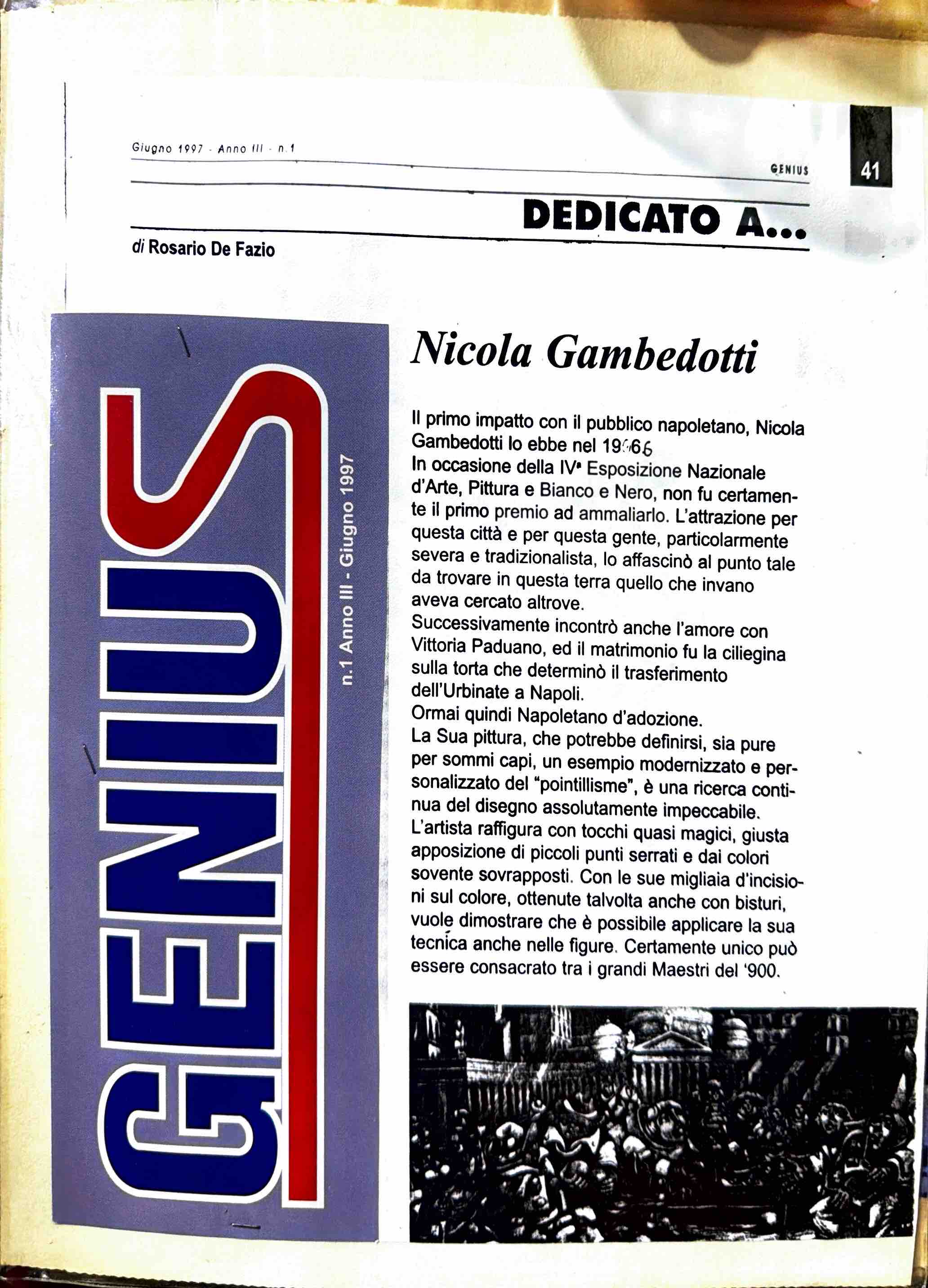 Nicola Gambedotti — Dedicato a…