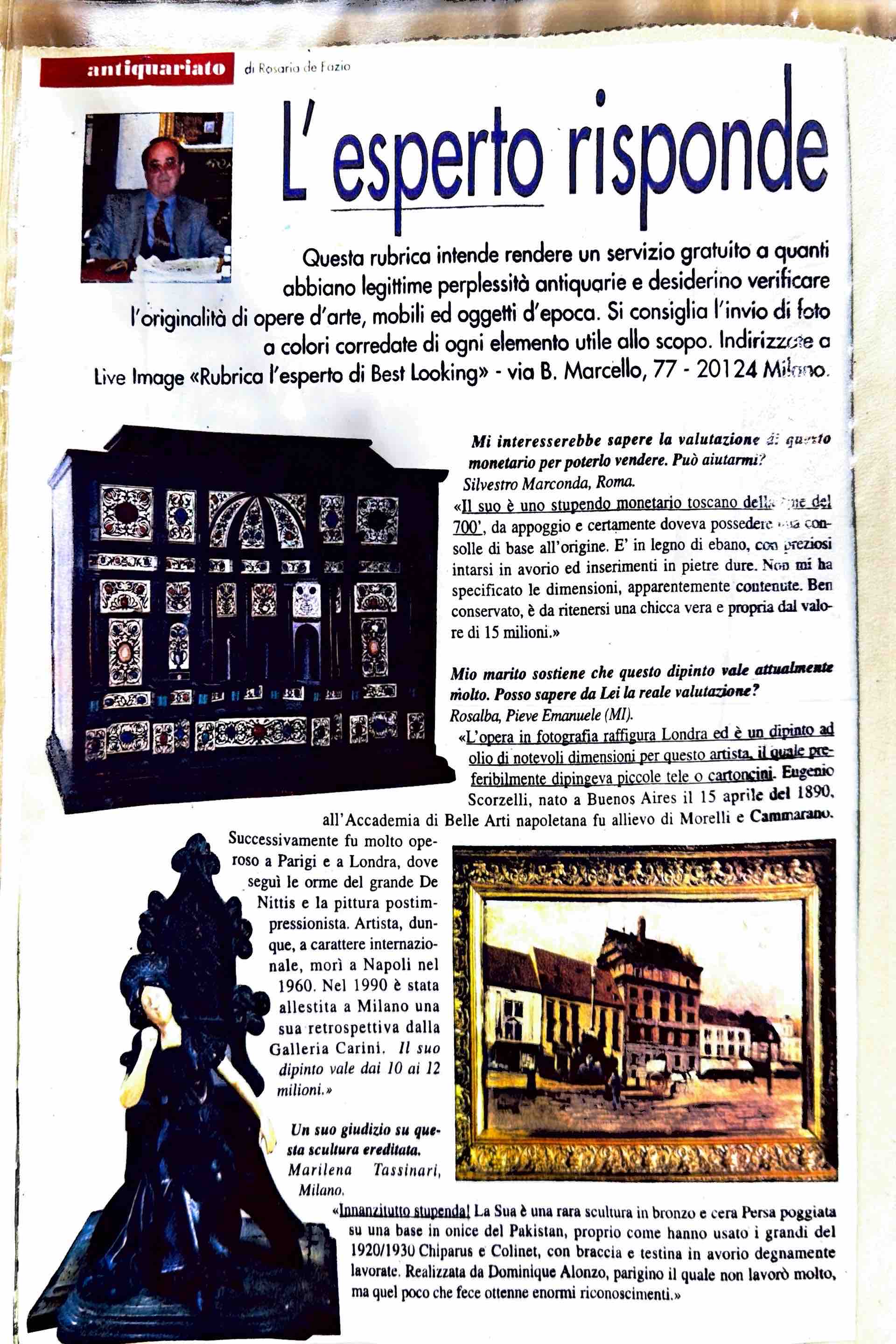 L’esperto risponde — antiquariato