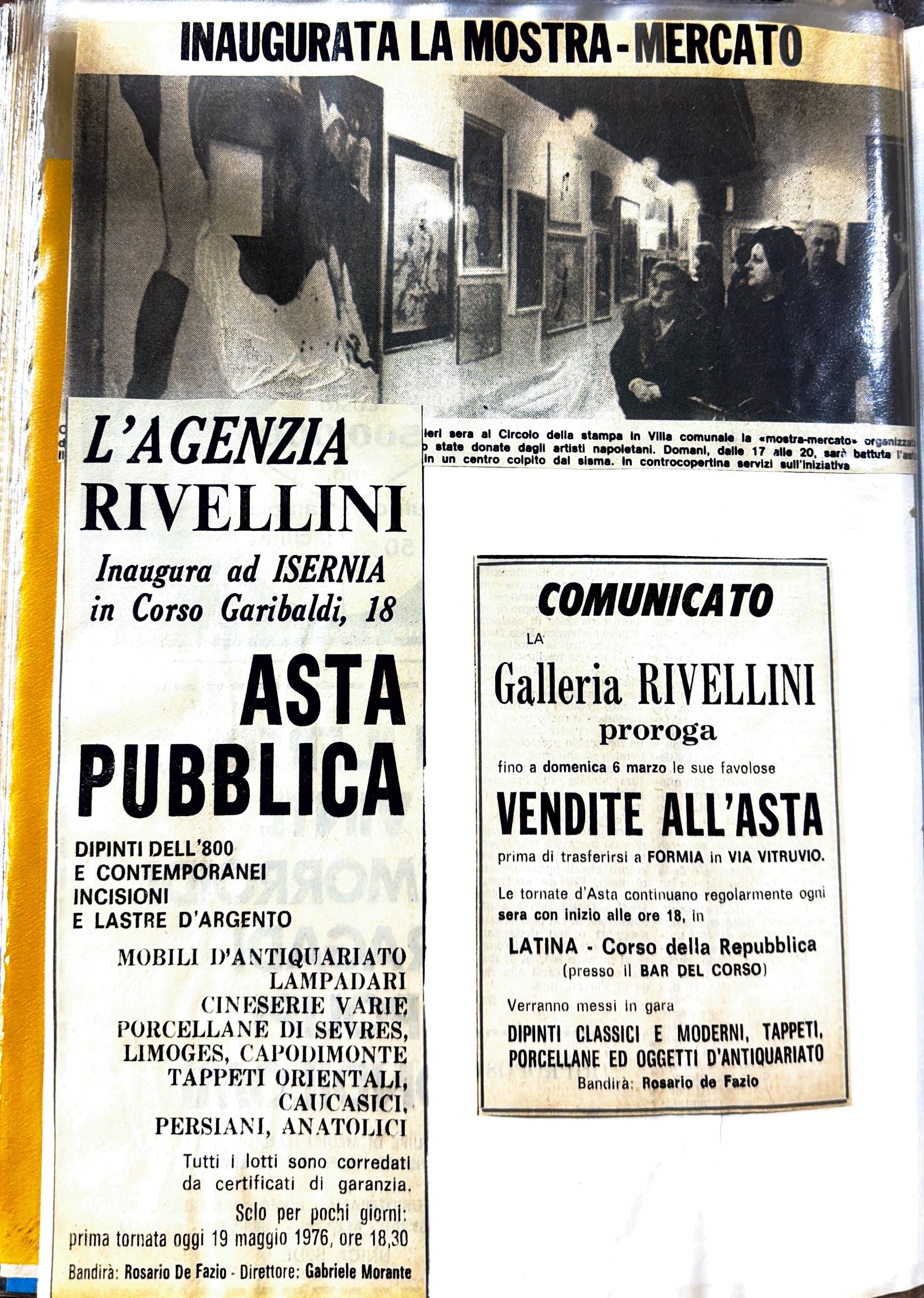 Mostra-mercato e asta pubblica