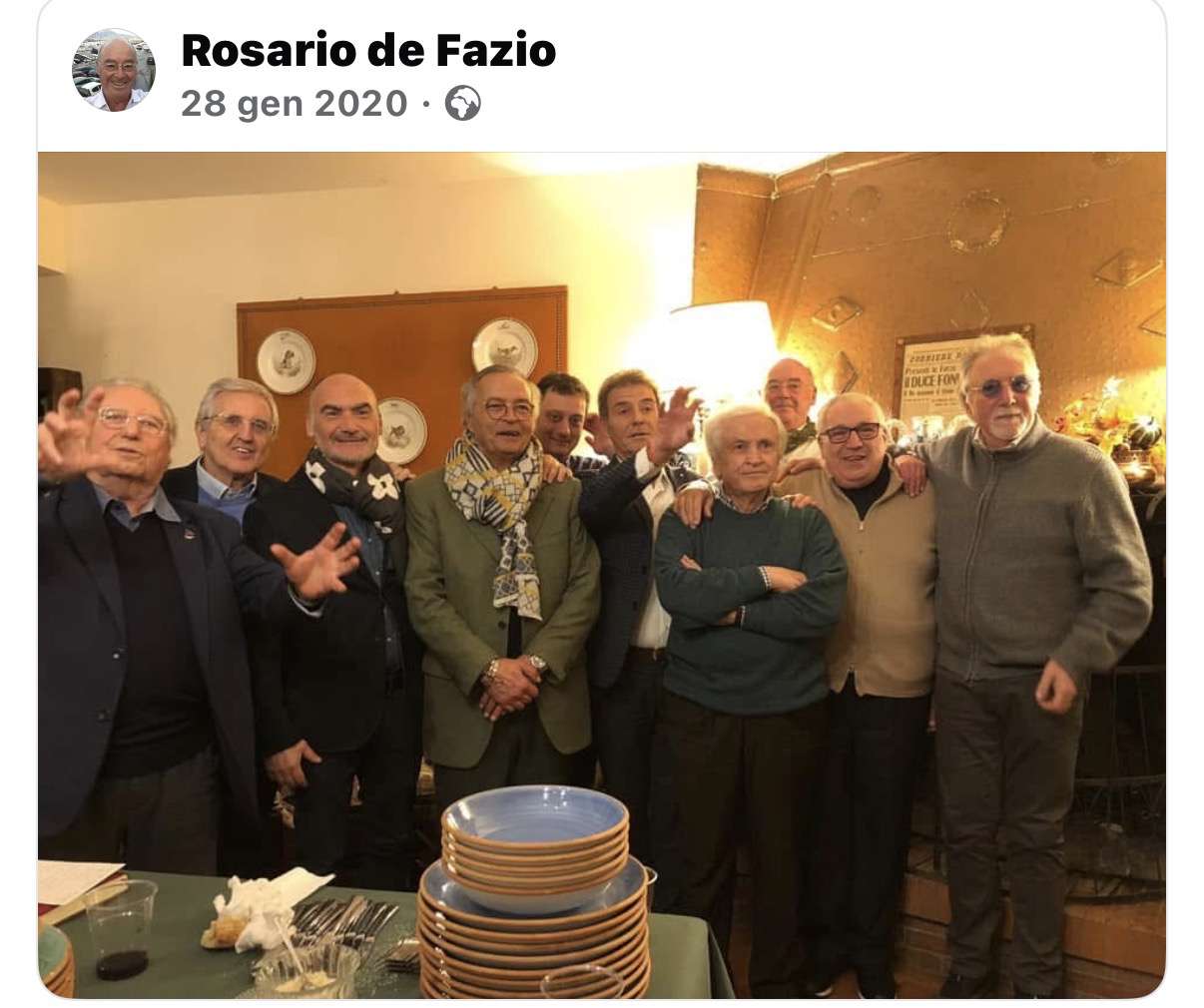 Una serata tra amici