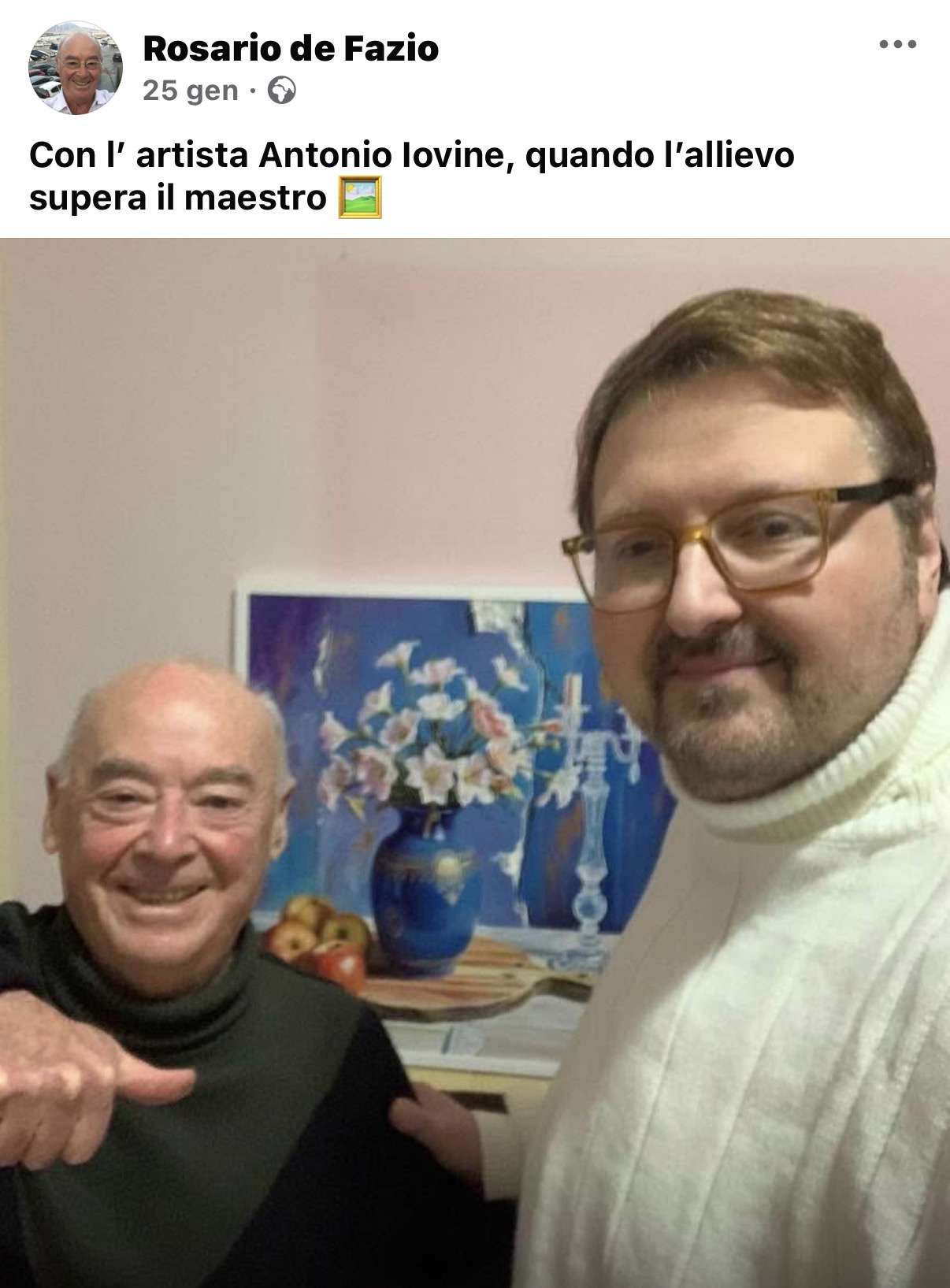 Incontro con un artista